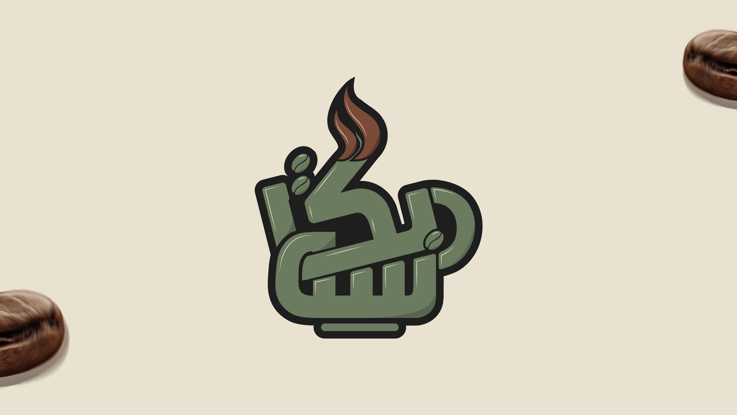 Bikasa Premium Coffee Shop Branding & Visual Identity